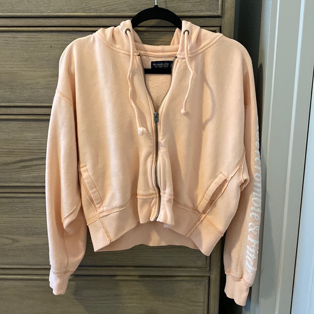 Abercrombie and Fitch Crop Hoodie